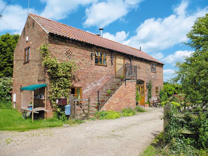 Log cabin for 4 people, with garden in Nottinghamshire