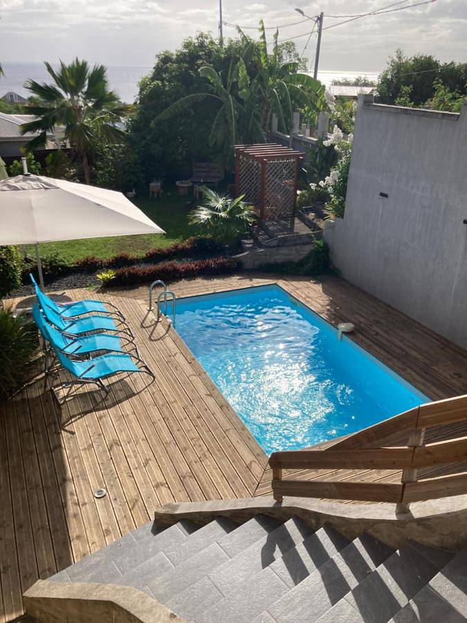 Location de vacances pour 6 personnes, avec piscine ainsi que vue et terrasse dans Plage du Rocroy - 2