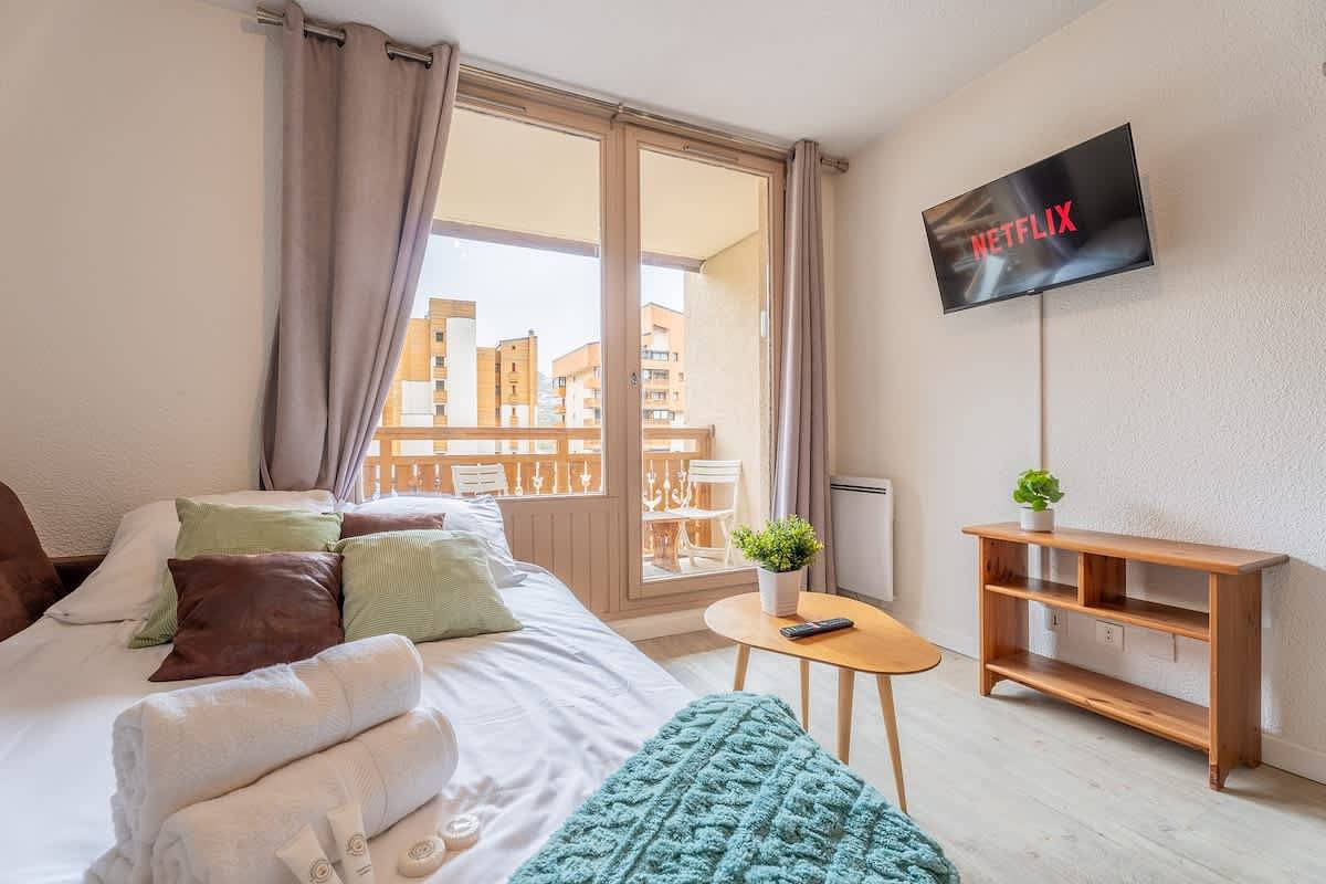 Ganze Wohnung, Ski-In/Out at the Resort Center in Val Thorens, Vanoise-Massiv