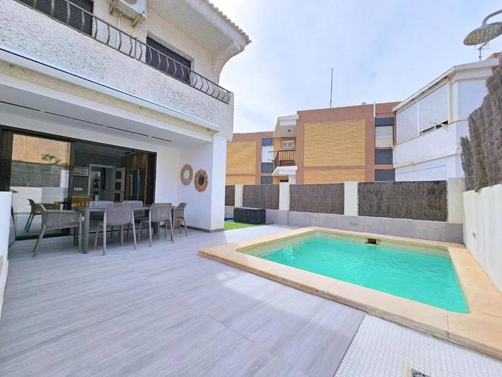 Casa rural para 8 personas, con Balcón además de Terraza y Piscina en Cabo de Palos