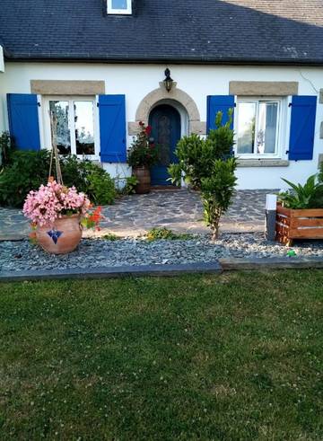 Chambre d’hôte pour 4 personnes, avec jardin à Quévert
