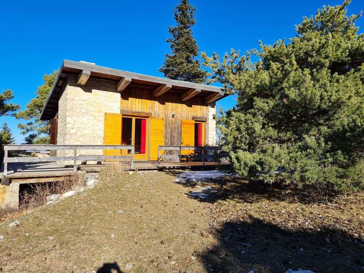 Maison de vacances pour 5 personnes, avec Terrasse ainsi que Jardin et Vue