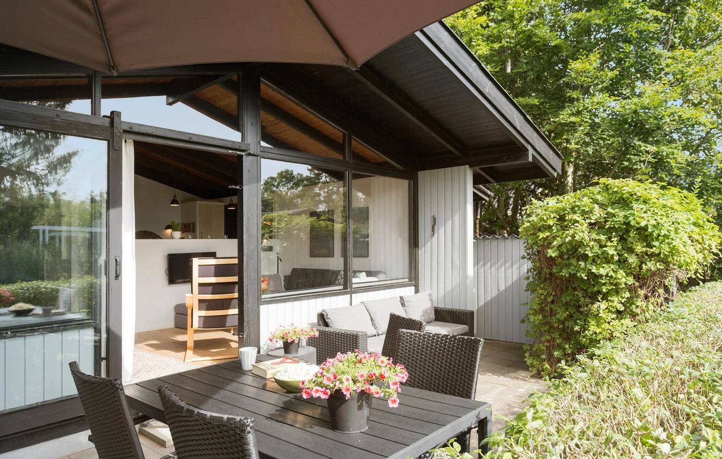 Ferienhaus für 4 Personen mit Terrasse in Kaldred, Kalundborg und Umgebung