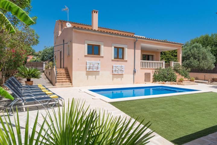 Casa de vacaciones para 8 personas, con Balcón y Jardín
