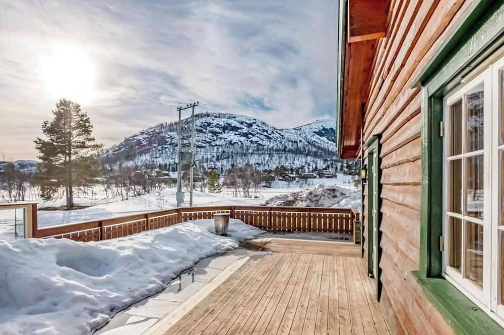 Hütte mit Sauna oberhalb der Baumgrenze in Hovden in Hovden, Bykle