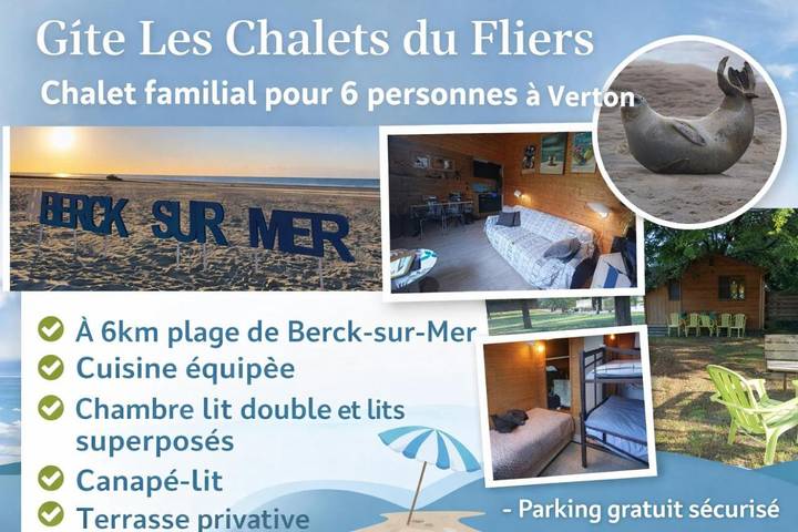 Location de vacances pour 6 personnes, avec vue et jardin à Verton - 4