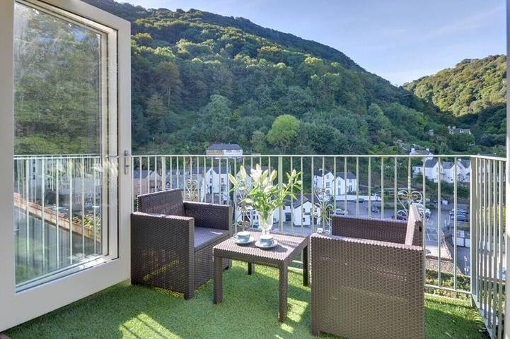 Holiday rental for 4 people, with balcony, with pets in Lynmouth
