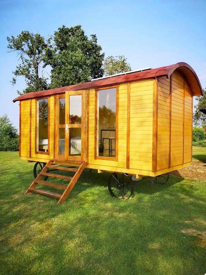 Maison de vacances pour 4 personnes, avec Terrasse et Jardin ainsi que Vue et Vue sur le lac dans l' Aube - 3