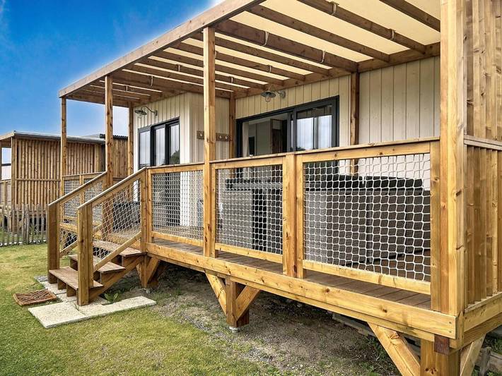 Chalet pour 6 personnes, avec Terrasse et Piscine