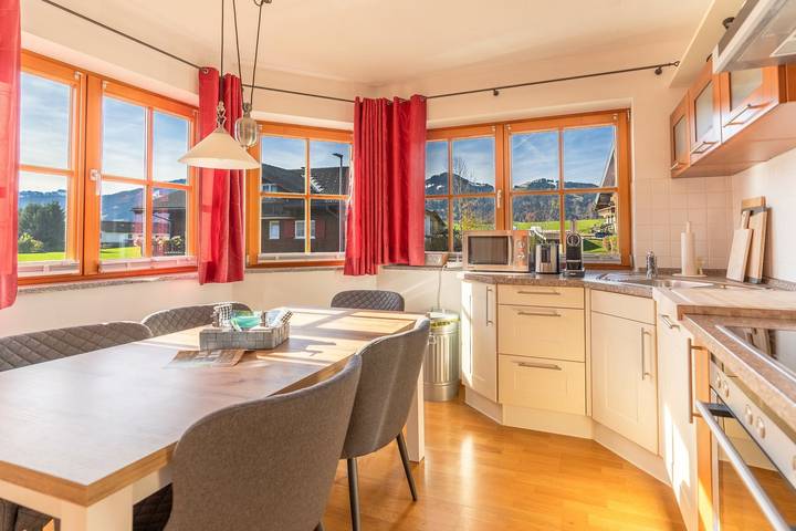 Ferienwohnung für 4 Personen, mit Balkon, mit Haustier in Ofterschwang - 3