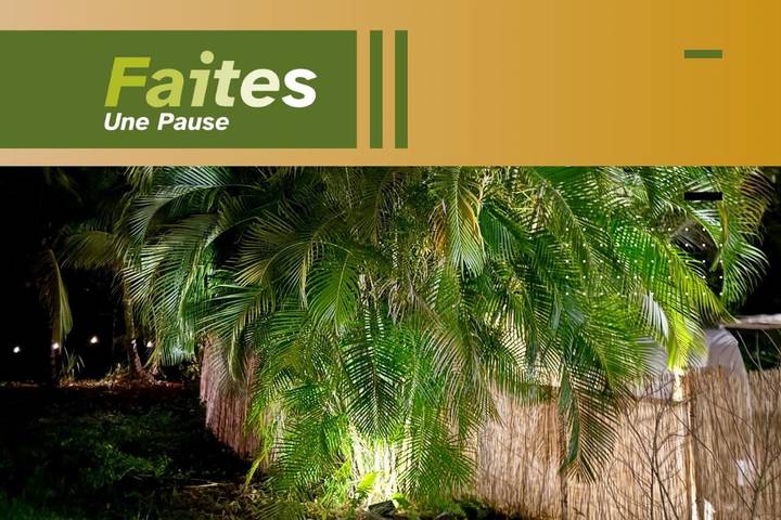 Tente pour 2 personnes, avec jardin et jacuzzi dans DOM-TOM - 4