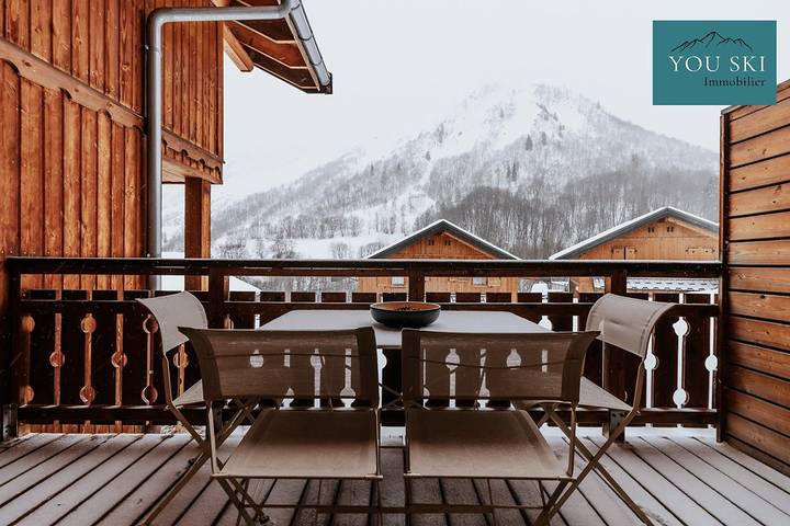 Apartamento entero, 15B-Charm and comfort in the heart of the Alps in Saint-Sorlin-d'Arves, Región de Saint-Jean-de-Maurienne