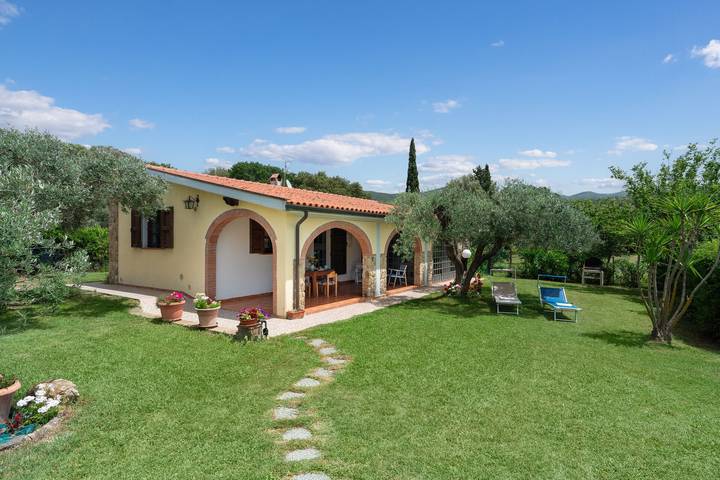 Villa Le Vigne in Bibbona, Costa degli Etruschi