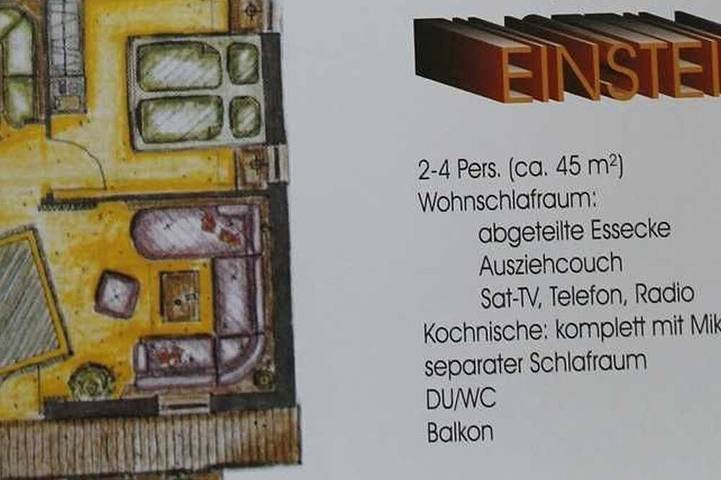 Ferienwohnung für 2 Personen, mit Garten und Sauna - 1