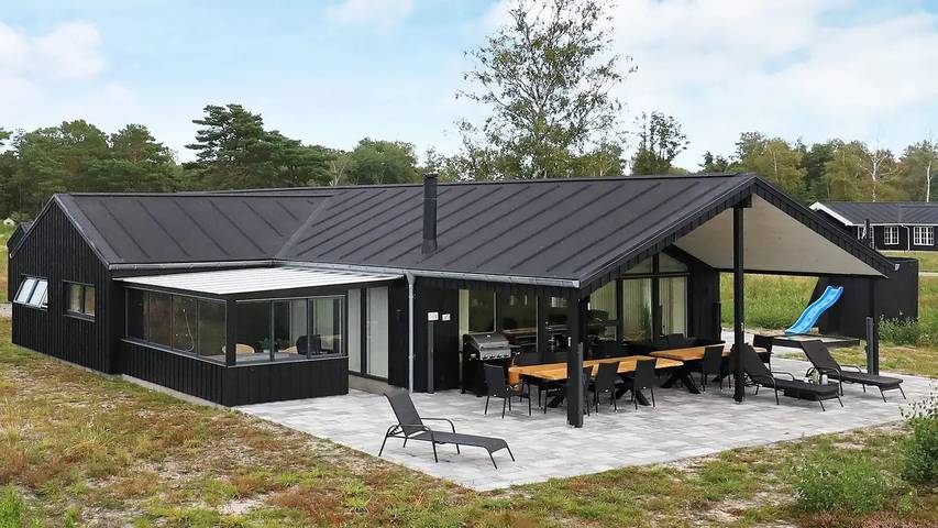 Ferienhaus mit meerblick für 15 Personen, mit Whirlpool und Terrasse sowie Sauna auf Læsø