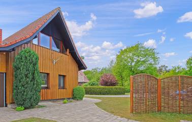 Ferienwohnung für 8 Personen, mit Garten, mit Haustier in Zislow