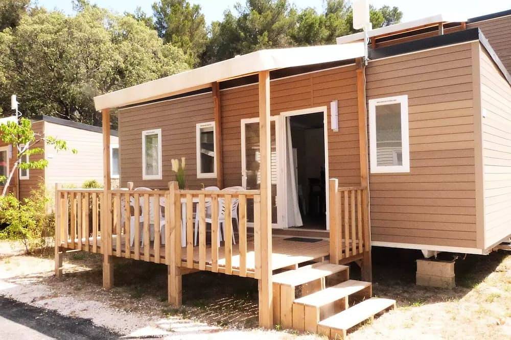 Camping Tikayan Le Méditerranée *** - Mobil-Home Arizona Standard 4 Rooms 6 People Air Conditioning + Tv in Hyeres, Parc national Port-Cros