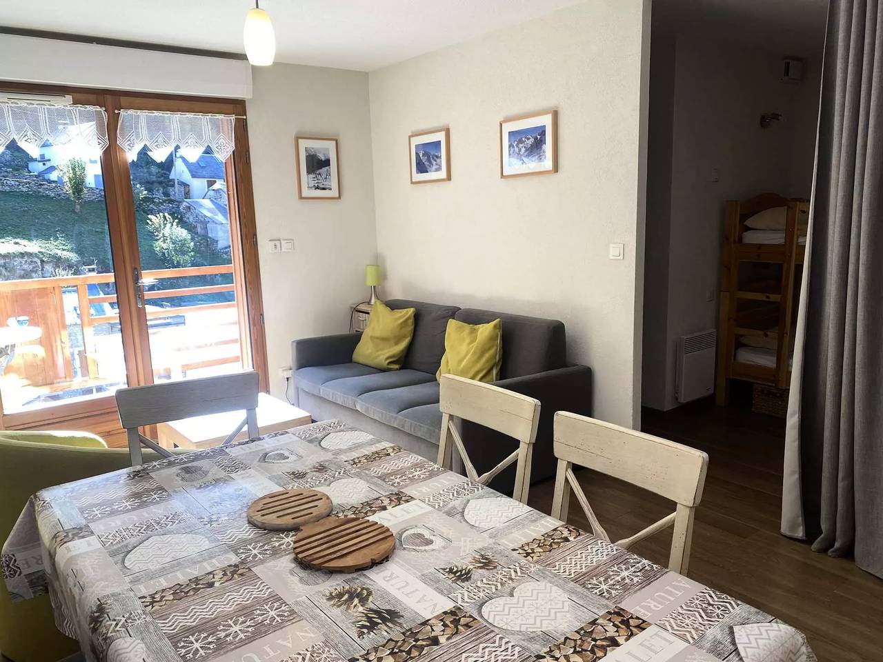 Ganze Wohnung, Gemütliche Wohnung, mit überdachtem Parkplatz und Wifi, in der Nähe des Zentrums von Barèges in Sers, Nationalpark Pyrenäen