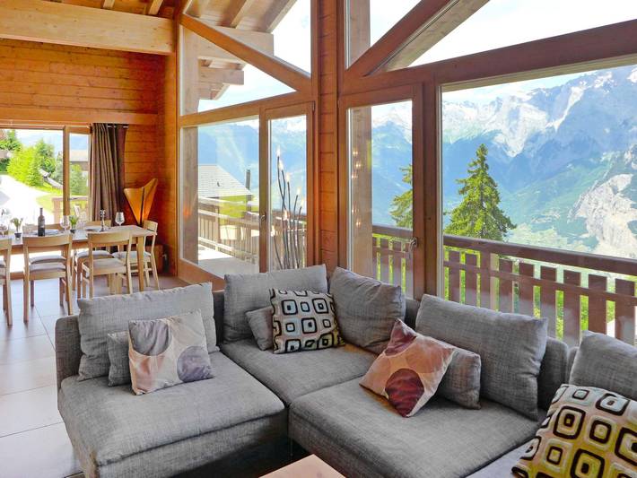 Ferienhaus für 8 Personen, mit Garten und Terrasse in Nendaz - 3