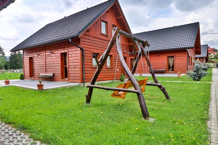 Domek letniskowy dla 7 osób, z Taras i Ogród oraz Widok w Istebna
