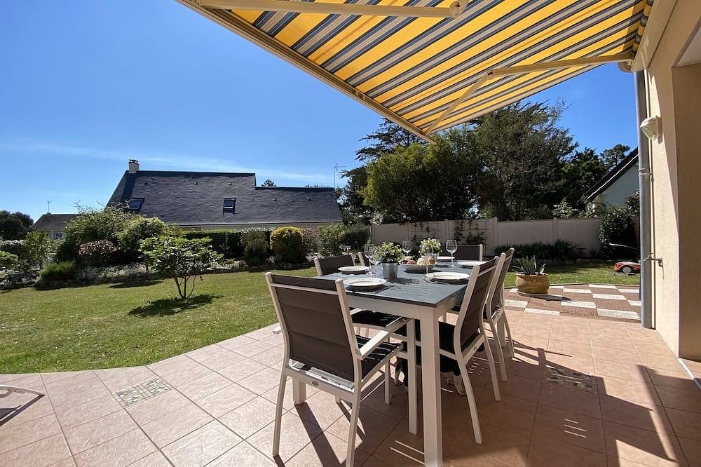 Hervorragende und warme Villa, 300 Meter vom Meer entfernt. in Saint-Germain-sur-Ay, Coutances und Umgebung