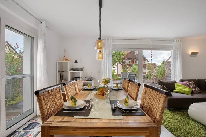 Ferienwohnung für 4 Personen, mit Garten