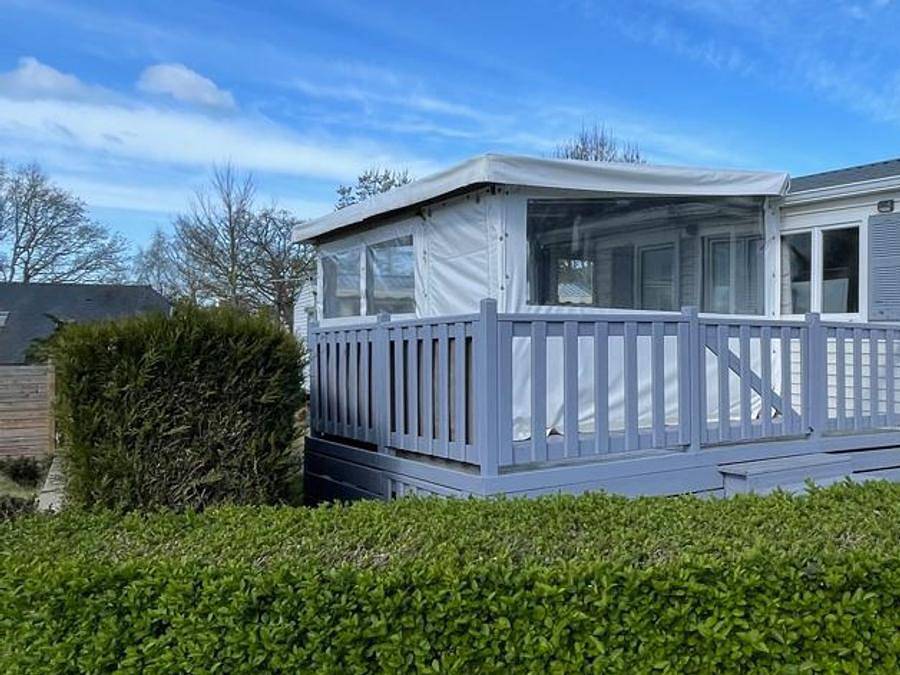 Camping du Val - Mobilhome 4 personnes - Pacifique Terrasse Bâchée in Erquy, Côte d’Émeraude