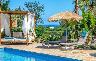 Ferienhaus in Santa Eulària des Riu, Ibiza Osten für 8 