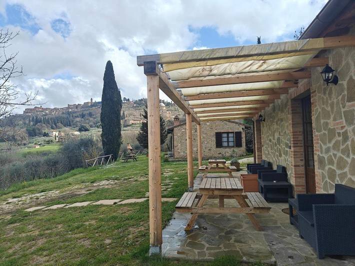 Gîte pour 2 personnes, avec jardin et vue, animaux acceptés à Montepulciano - 2