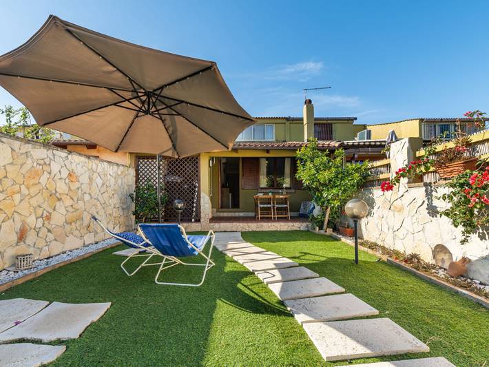 Appartement de vacances pour 4 personnes, avec Terrasse ainsi que Jardin et Vue à Capitana