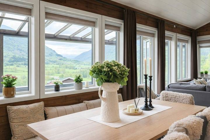 Ganze Wohnung, Ferienwohnung in Voss in der Nähe von Flåm und den Fjorden in Myrkdalen, Voss