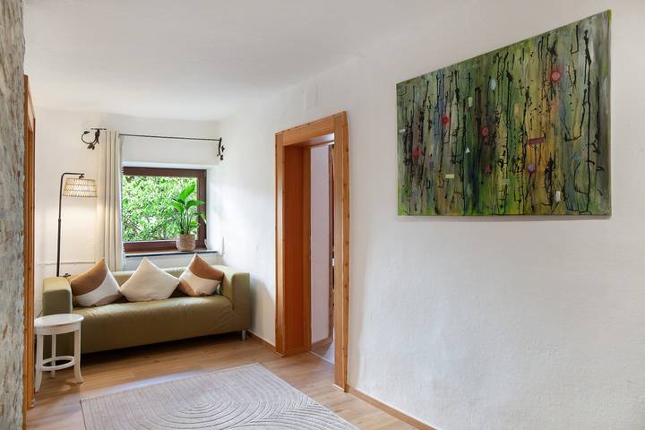 Ganze Wohnung, Ferienwohnung Waldzauber" mit Bergblick, Gemeinschaftsterrasse und Wlan in Piburg, Oetz