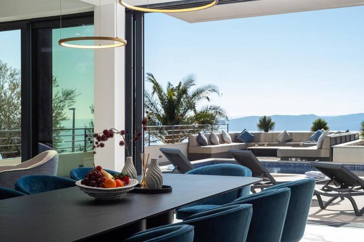 Villa pour 10 personnes, avec sauna et jardin ainsi que piscine et jacuzzi à Brela - 4