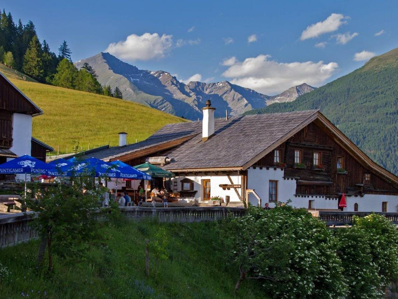 Almgasthof Himmelbauer - Ferienwohnung Dolomitenblick in Obervellach, Bezirk Spittal an der Drau