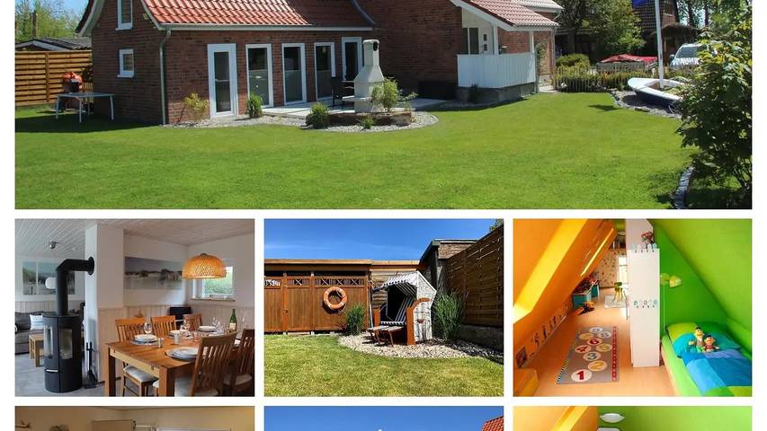 Ferienhaus für 8 Personen, mit Garten und Sauna sowie Terrasse in Avendorf