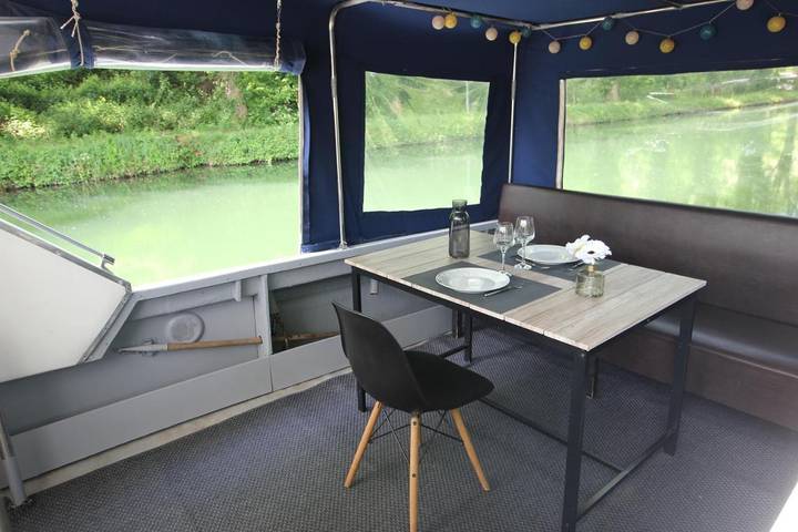 Bateau pour 2 personnes, avec vue en Nouvelle-Aquitaine - 4