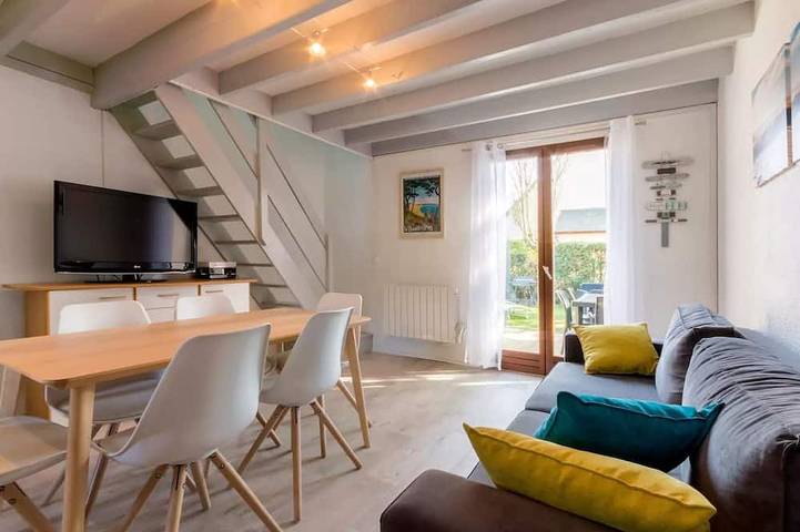 La Baule, house with garden, swimming pool, near beach Benoit in Guérande, Côte d'Amour
