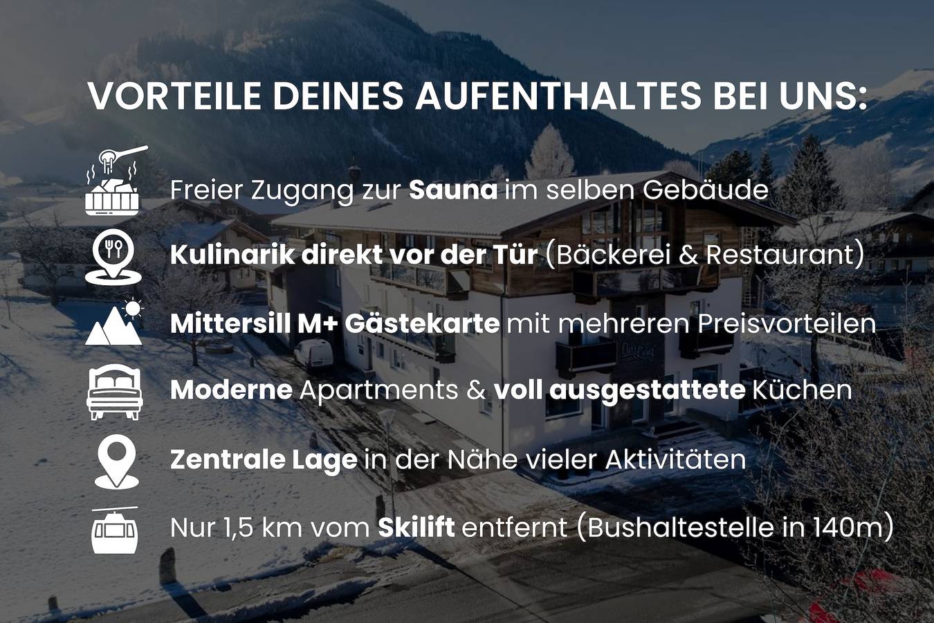 Ganze Ferienwohnung, Ours Living Tauernkogel - inkl Sauna in Hollersbach im Pinzgau, Pinzgau