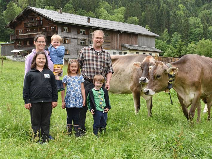 Ferienhaus für 4 Personen, mit Garten und Balkon, kinderfreundlich in Mellau - 2