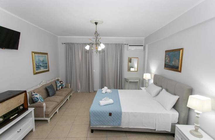 B&b per 3 persone, con Balcone e Terrazza in Parga