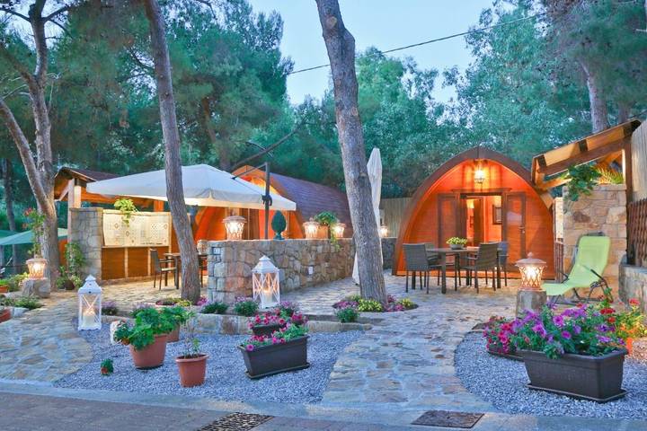 Camping für 2 Personen, mit Terrasse und Garten in Süditalien - 3