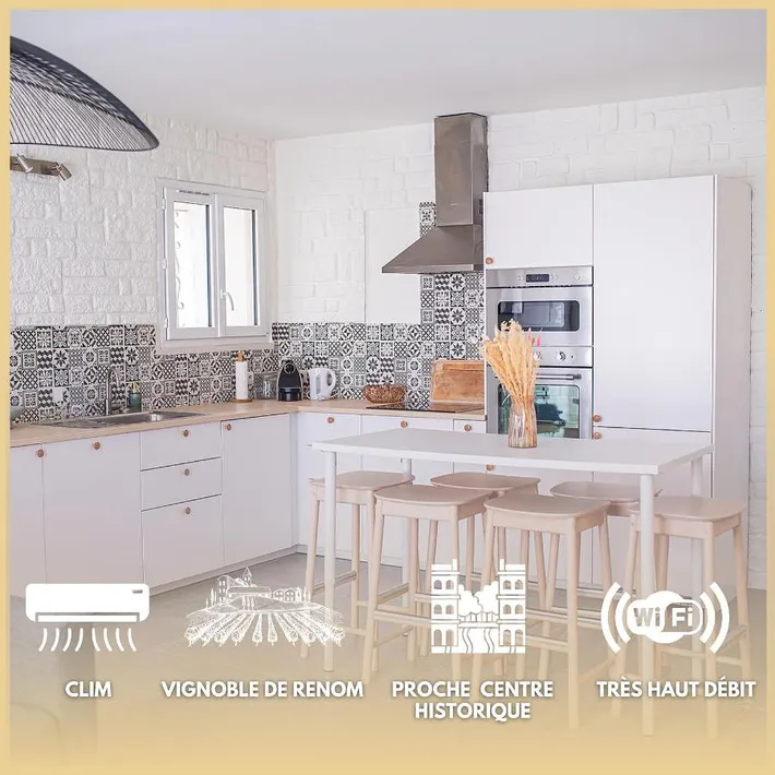 Maison de vacances pour 6 personnes, avec terrasse et vue - 1