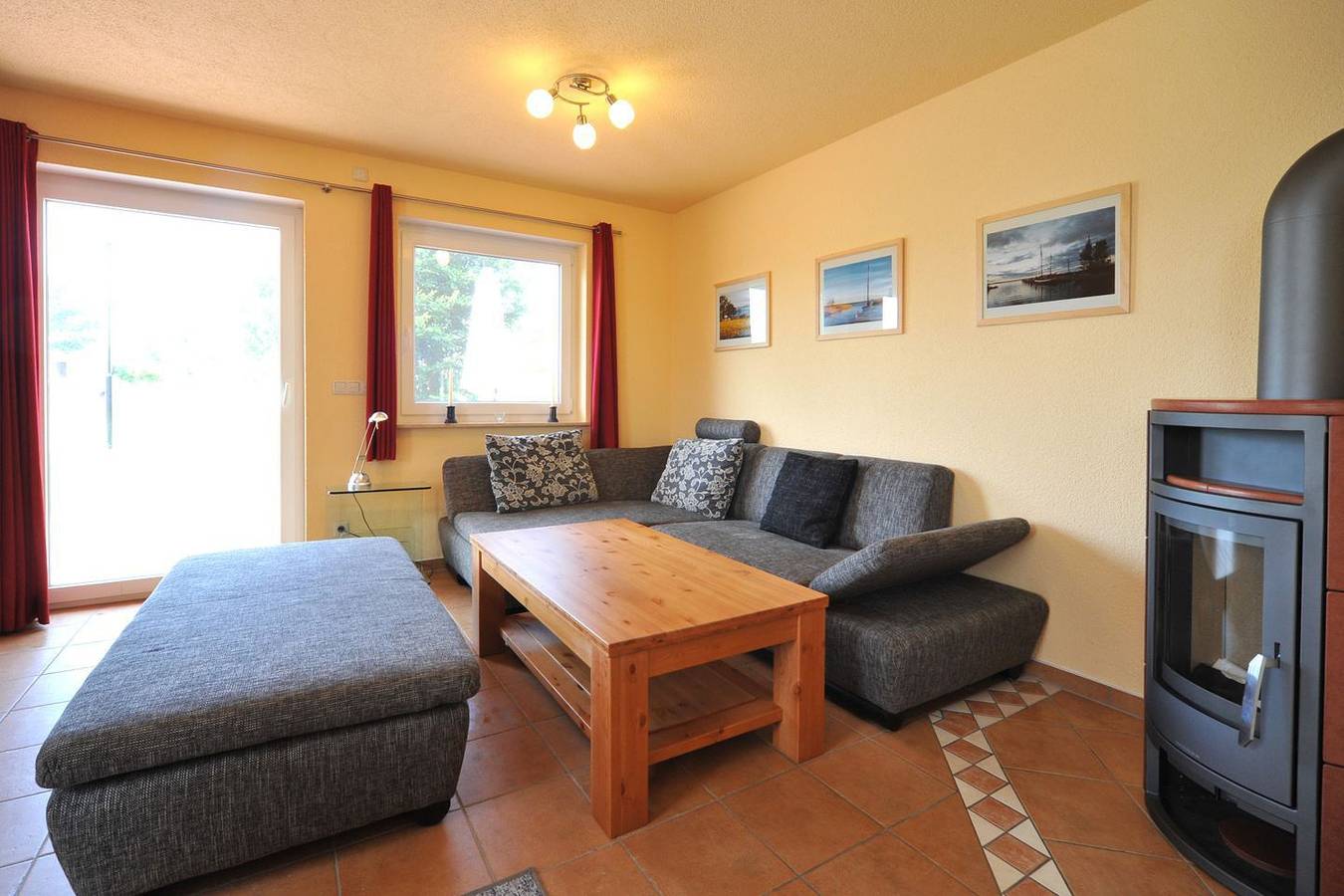 Ferienhaus Hus Utblick 8A für bis zu 6 Personen in Fuhlendorf mit Boddenblick in Fuhlendorf, Vorpommern