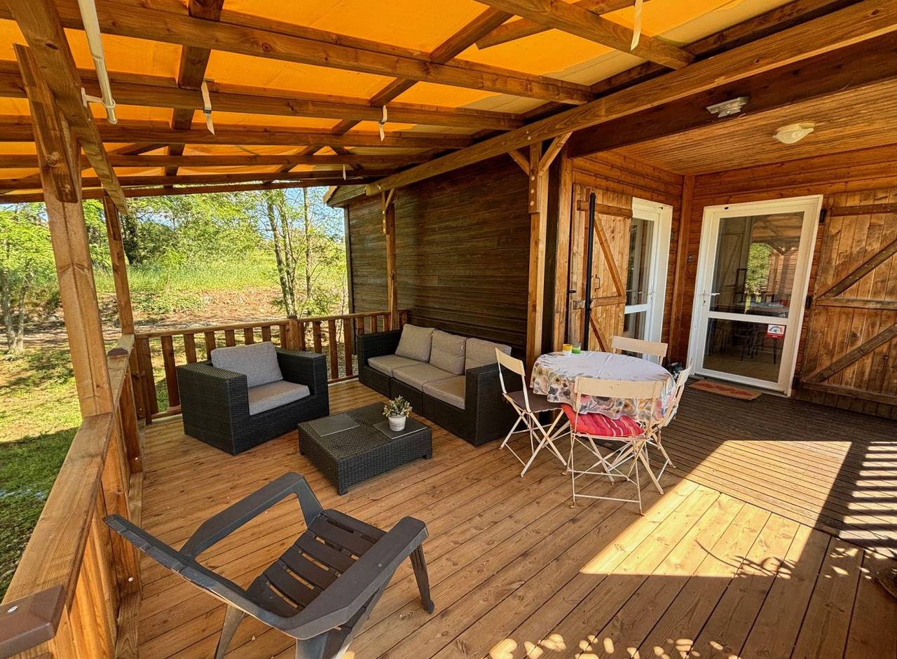 Le Merlot - Les Chalets de Chamont in Ruoms, Ardèche