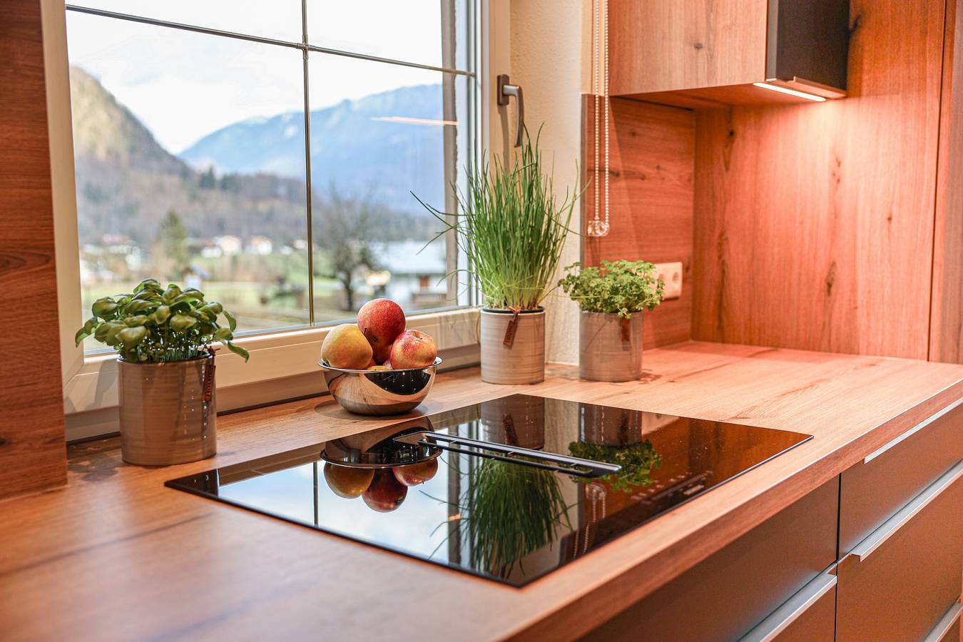Ganze Ferienwohnung, Ferienwohnung Söldenköpfl-Blick - Ferienwohnung für 1 - 5 Personen mit 2 Schlafzimmern, großer Wohnküche, 2 Bädern, separates Wc, Schwedenofen, Terrasse in Schönau am Königssee, Berchtesgadener Alpen