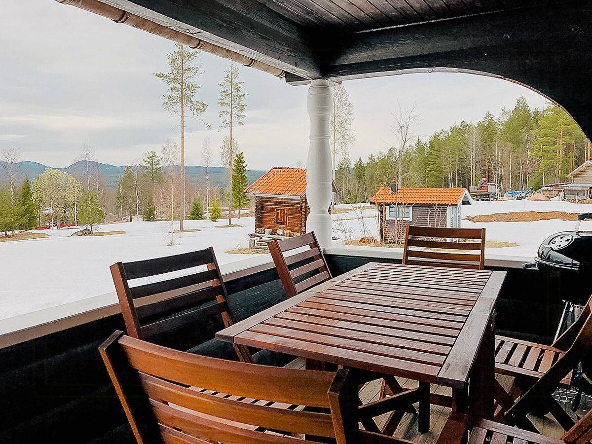 Blockhaus bei Vasaloppsspåret in Gopshus in Dalarna