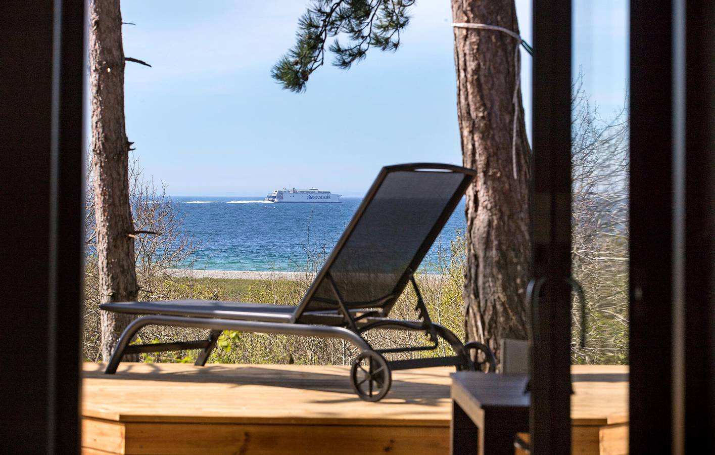 Ferienhaus für 10 Personen mit Sauna in Knebel, Süddjursland