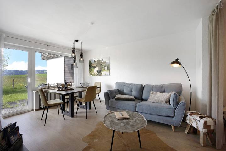 Studio für 4 Personen, mit Garten und Sauna in Oy-Mittelberg - 3