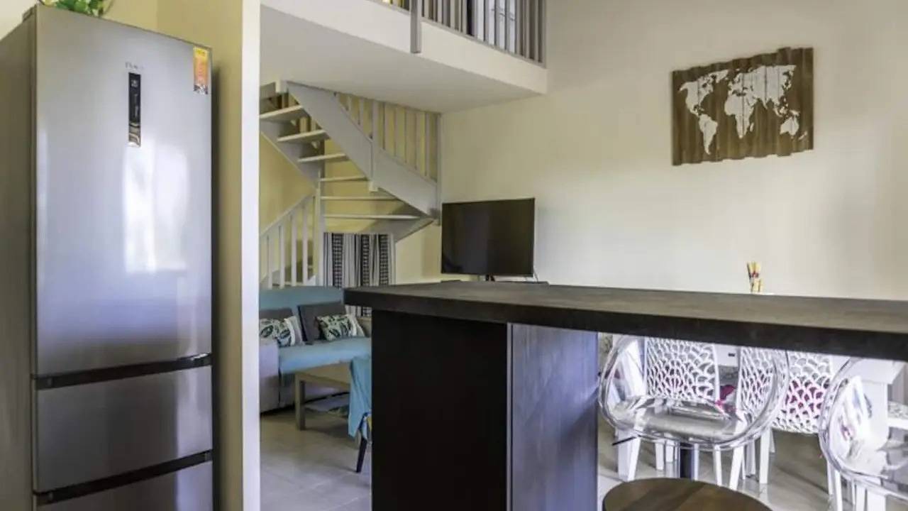 Appartement de vacances entier, Appartement de vacances pour 7 personnes avec balcon in Le Gosier, Guadeloupe