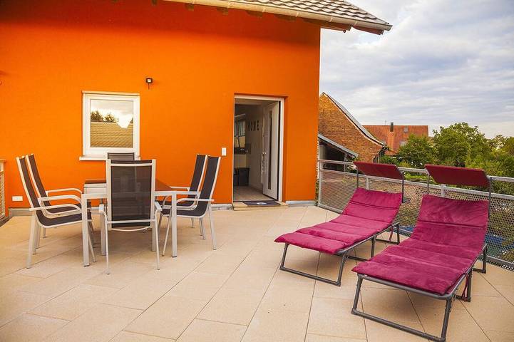 Ferienhaus für 7 Personen, mit Balkon und Terrasse in Schwanau